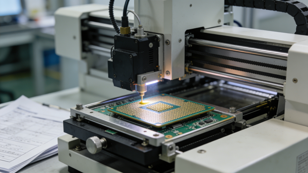 Solder paste printing and SPI inspection in PCB assembly