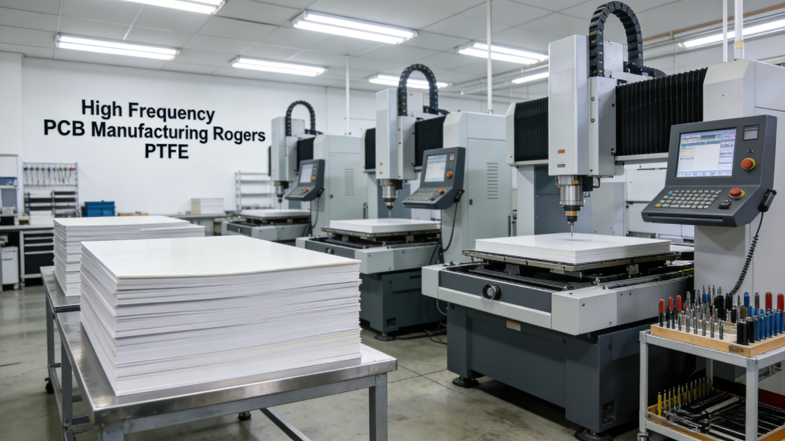 High Frequency PCB Manufacturing Services Rogers PTFE