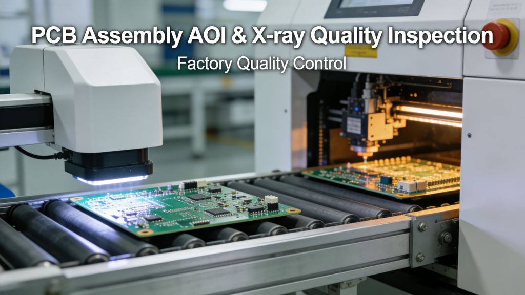 PCB Assembly AOI and X-Ray Quality Inspection