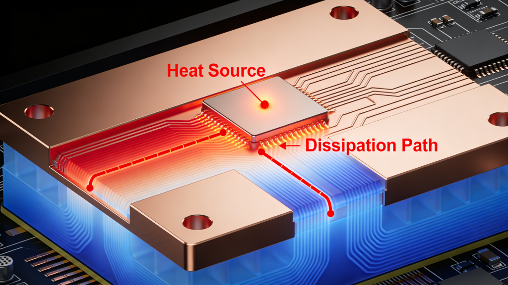 Heavy Copper PCB layer stackup and material structure