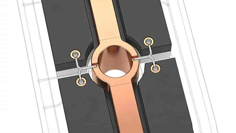 Blind via structure connecting outer layer to inner layer in multilayer PCB