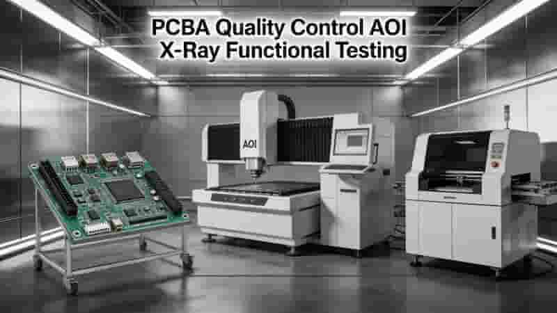 PCBA Quality Control AOI X-Ray Functional Testing