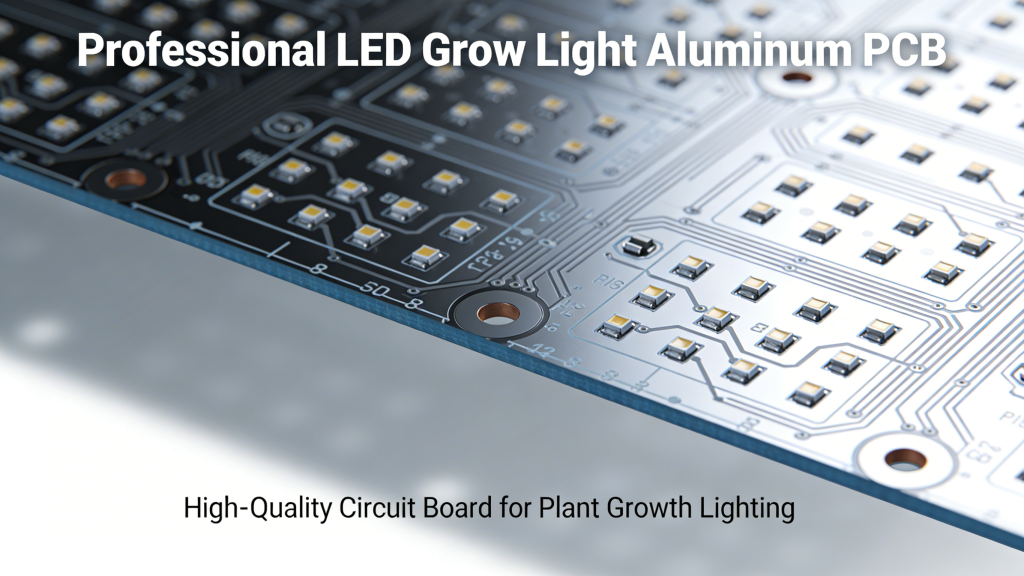 LED Grow Light PCB Aluminum Core Circuit Board for Horticulture Lighting