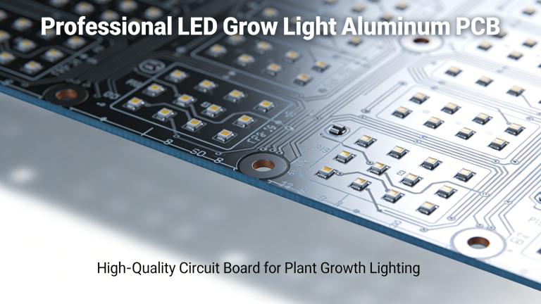 LED Grow Light PCB Aluminum Core Circuit Board for Horticulture Lighting