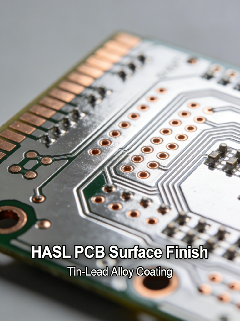 HASL process flow chart for PCB manufacturing