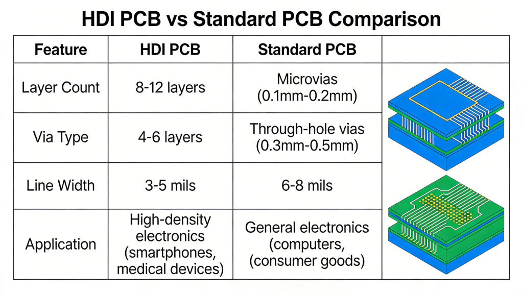 HDI PCB BGA fanout dogbone vippo routing