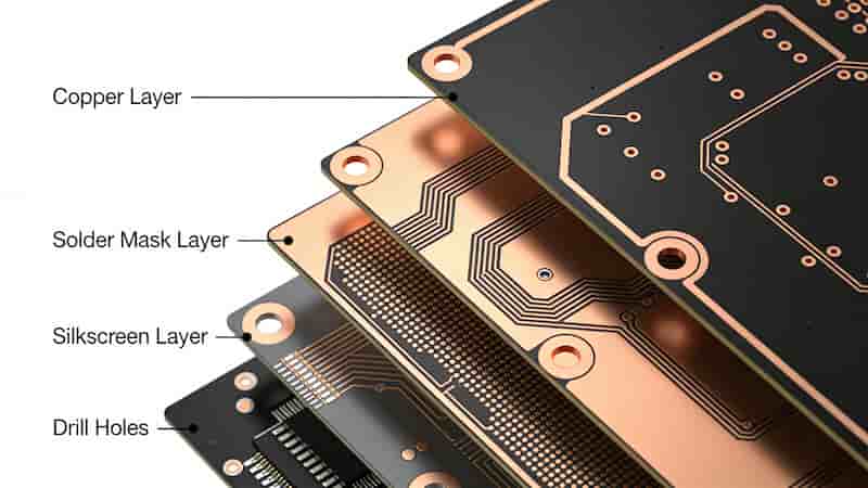 PCB Gerber File Structure and Layer Diagram